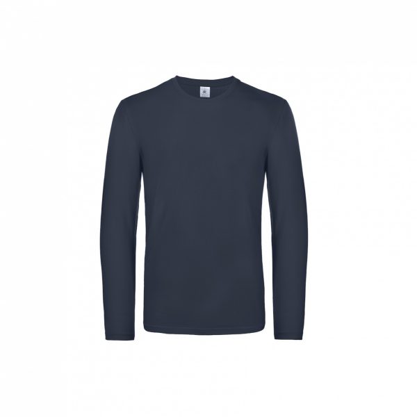 T-Shirt B&C Regular Fit Lange Mouwen - Afbeelding 4
