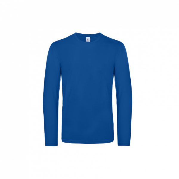 T-Shirt B&C Regular Fit Lange Mouwen - Afbeelding 3