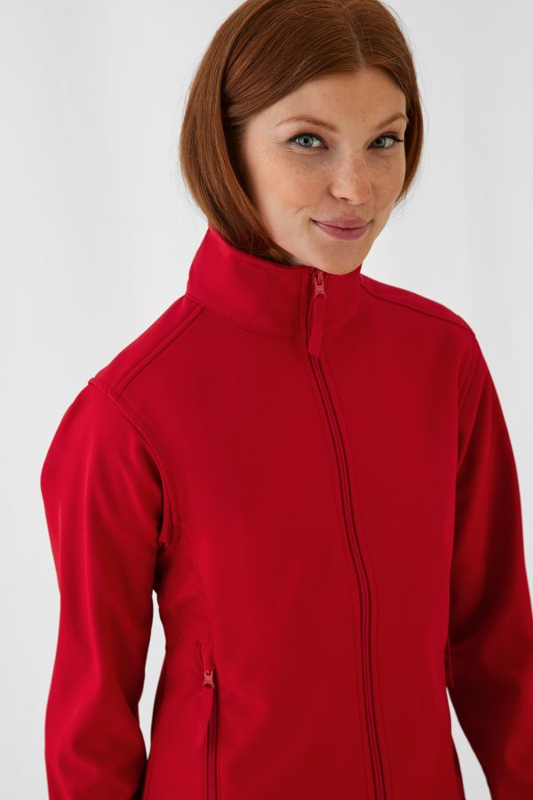 Softshell Jas B&C 2-laags Dames - Afbeelding 5