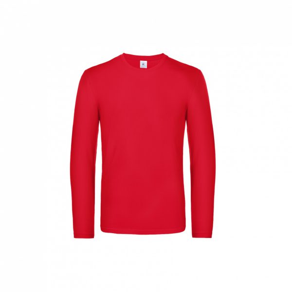 T-Shirt B&C Regular Fit Lange Mouwen - Afbeelding 11