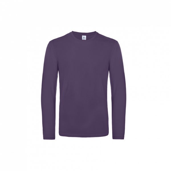 T-Shirt B&C Regular Fit Lange Mouwen - Afbeelding 8