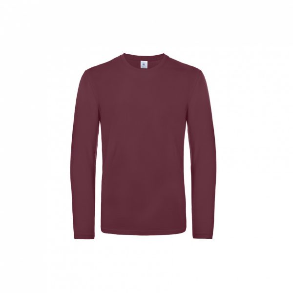 T-Shirt B&C Regular Fit Lange Mouwen - Afbeelding 7