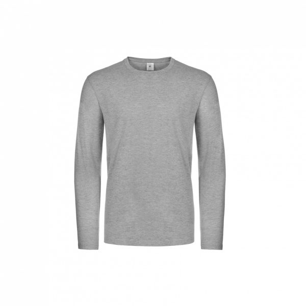 T-Shirt B&C Regular Fit Lange Mouwen - Afbeelding 10
