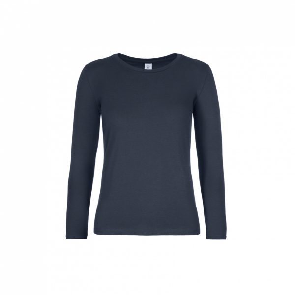 T-Shirt B&C Regular Fit Lange Mouwen Dames - Afbeelding 9