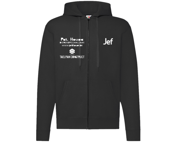 Hoodie Met Rits
